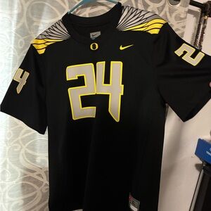 Nike Youth Black and Yellow Jersey